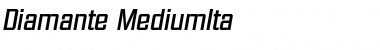 Diamante-MediumIta Regular Font