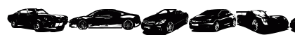 Famous Cars Regular font free download
