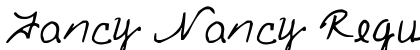 Fancy Nancy Regular Font Preview