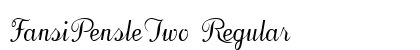 FansiPensleTwo Regular Font Preview