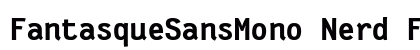FantasqueSansMono Nerd Font Bold Preview