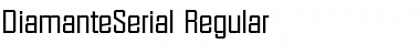 DiamanteSerial Regular Font