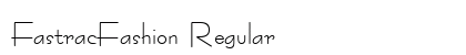 FastracFashion Regular font free download