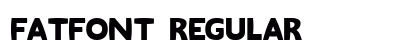 Fatfont Regular font free download