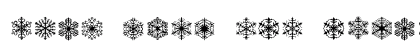 Faux Snow BRK Regular Font Preview