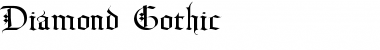 Diamond Gothic Normal Font