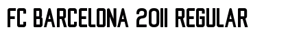 FC Barcelona 2011 Regular Font Preview