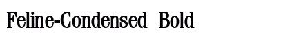 Feline-Condensed Bold Preview