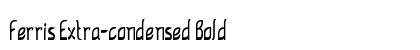 Ferris Extra-condensed Bold font free download
