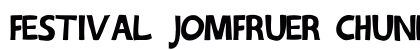 Festival Jomfruer chunky preview