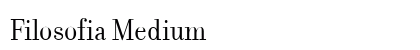 Filosofia Medium font free download