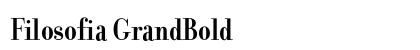 Filosofia GrandBold Preview
