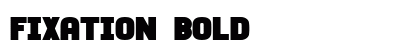 Fixation Bold font free download