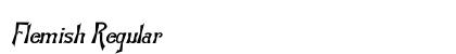 Flemish Regular font free download