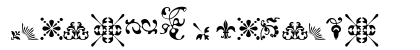 Fleurons Regular Font Fleurons Regular Font Preview