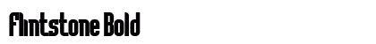 Flintstone Bold Preview