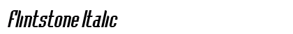 Flintstone Italic Preview