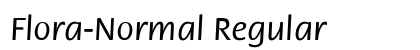 Flora-Normal Regular font free download
