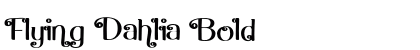 Flying Dahlia Bold Preview