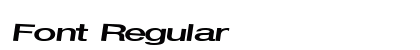 Font Regular font free download