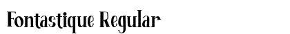Fontastique Regular Font Preview