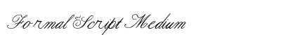 Formal Script Medium Preview