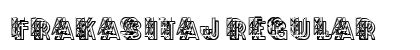Frakasitaj Regular font free download
