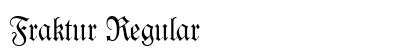 Fraktur Regular font free download