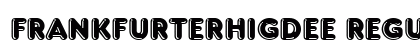 FrankfurterHigDEE Regular font free download