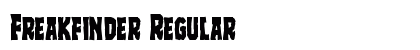 Freakfinder Regular Font Freakfinder Regular Font Preview