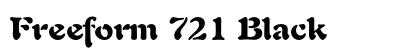 Freeform 721 Black Preview