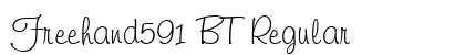 Freehand591 BT Regular font free download