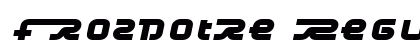 Frozdotre Regular preview