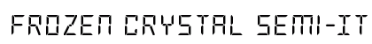 Frozen Crystal Semi-Italic Semi-Italic preview
