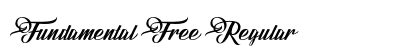 Fundamental Free Regular Font Preview