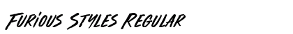 Furious Styles Regular font free download