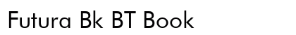 Futura Bk BT Book font free download