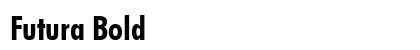 Futura Bold Preview