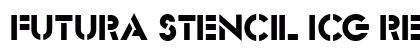 Futura Stencil ICG Regular font free download