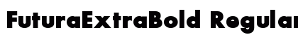 FuturaExtraBold Regular font free download