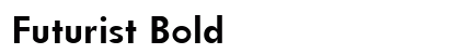 Futurist Bold font free download