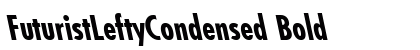 FuturistLeftyCondensed Bold font free download