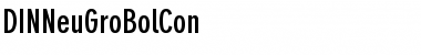 DINNeuGroBolCon Regular Font