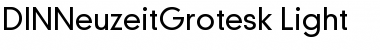 DINNeuzeitGrotesk-Light Font