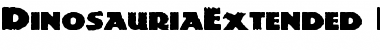 DinosauriaExtended Font