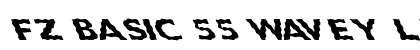 FZ BASIC 55 WAVEY LEFTY Normal Font FZ BASIC 55 WAVEY LEFTY Normal Font Preview