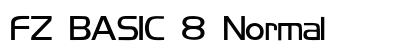 FZ BASIC 8 Normal font free download