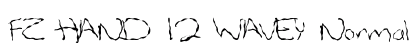FZ HAND 12 WAVEY Normal font free download