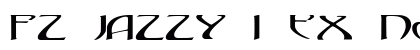 FZ JAZZY 1 EX Normal font free download