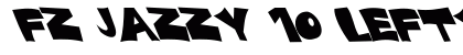 FZ JAZZY 10 LEFTY Light Font FZ JAZZY 10 LEFTY Light Font Preview